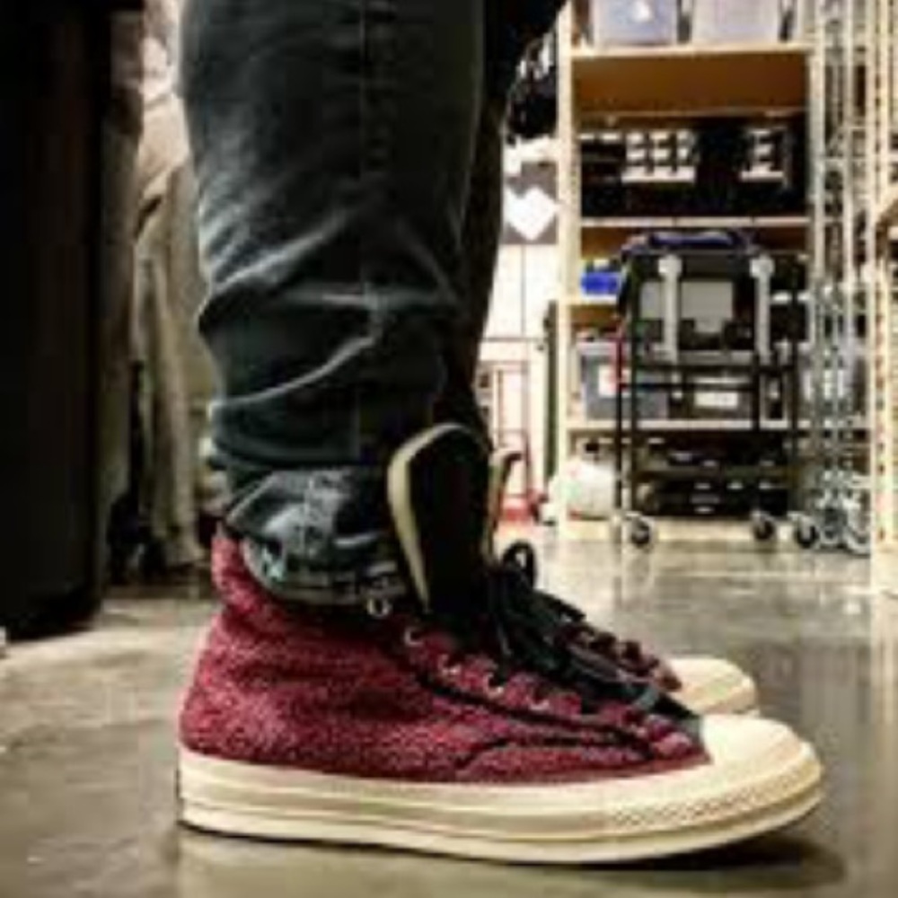 CONVERSE Chuck 70 Unisex  High 'Sherpa - Shadowberry' Sneakers | 8M - 10W